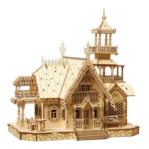 Lost Villa 3D Wooden Puzzle_1
