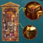Magic Bookcase Book Nook Miniature Dollhouse_Style_A_3