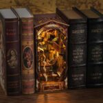 Magic Bookcase Book Nook Miniature Dollhouse_Style_B_2