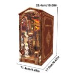 Magic Bookcase Book Nook Miniature Dollhouse_Style_B_6