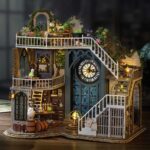 Magic Flower House Rooftop DIY Miniature Dollhouse_2