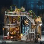 Magic Flower House Rooftop DIY Miniature Dollhouse_3