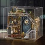 Magic Flower House Rooftop DIY Miniature Dollhouse_5