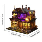 Magic Treasure House DIY Miniature Dollhouse_8