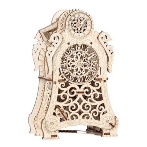 Mechanical Gear Clock 3D Wooden Puzzle_1