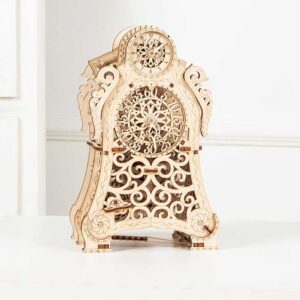 Mechanical Gear Clock 3D Wooden Puzzle_2