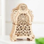 Mechanical Gear Clock 3D Wooden Puzzle_3
