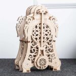 Mechanical Gear Clock 3D Wooden Puzzle_4