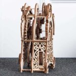 Mechanical Gear Clock 3D Wooden Puzzle_5