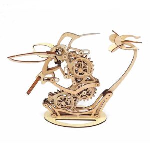 Mechanical Hummingbird Model 3D Wooden Puzzle_1