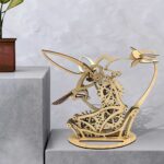 Mechanical Hummingbird Model 3D Wooden Puzzle_2