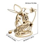 Mechanical Hummingbird Model 3D Wooden Puzzle_4