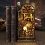 Mechanical Rhythm Book Nook Miniature Dollhouse_3