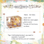 Miller's Cat Diary DIY Miniature Dollhouse_5