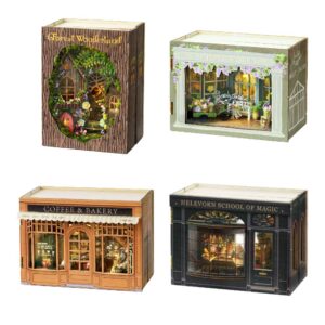 Mini Rubik's Cube Box Series Miniature Dollhouse_1