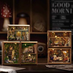 Mini Rubik's Cube Box Series Miniature Dollhouse_2