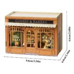 Mini Rubik's Cube Box Series Miniature Dollhouse_Bagel_Time_4