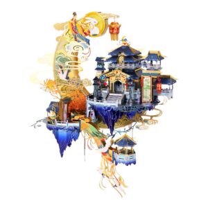 Moon Palace 3D Metal Puzzle_1