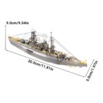 Nagato-class Battleship 3D Metal Puzzle_4