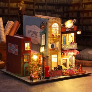 Nancy's Book Villa DIY Miniature Dollhouse_2