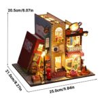 Nancy's Book Villa DIY Miniature Dollhouse_5