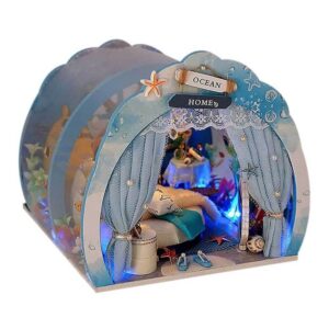 Ocean Room With Lights Miniature Dollhouse