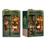 Owl Bookstore Book Nook Miniature Dollhouse_1