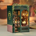 Owl Bookstore Book Nook Miniature Dollhouse_3