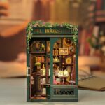 Owl Bookstore Book Nook Miniature Dollhouse_4
