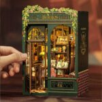 Owl Bookstore Book Nook Miniature Dollhouse_5