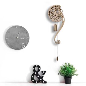 Pendulum Wall Clock 3D Wooden Puzzle_3