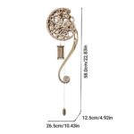 Pendulum Wall Clock 3D Wooden Puzzle_4