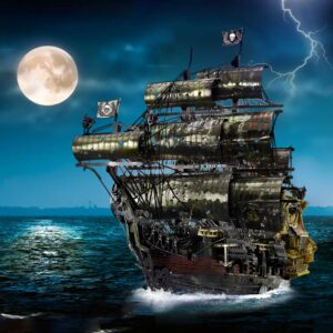 Queen Anne's Revenge 3D Metal Puzzle_2