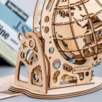 Rotate Globe 3D Wooden Puzzle_5