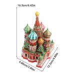 Saint Basil's Cathedral 3D Metal Puzzle_4
