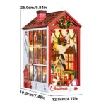 Santa Claus' Room Book Nook Miniature Dollhouse_5