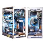 Sci-fi Alien Hub Book Nook Miniature Dollhouse_1