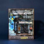 Sci-fi Alien Hub Book Nook Miniature Dollhouse_3