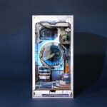Sci-fi Alien Hub Book Nook Miniature Dollhouse_4