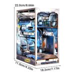 Sci-fi Alien Hub Book Nook Miniature Dollhouse_7