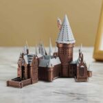 Snowy Hogwarts 3D Metal Puzzle_4