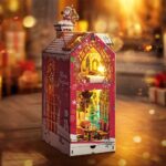 Snowy Night Serenade Book Nook Miniature Dollhouse_2