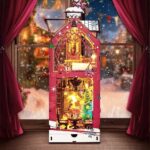 Snowy Night Serenade Book Nook Miniature Dollhouse_3