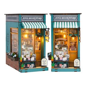 Soul Bookstore Book Nook Miniature Dollhouse_1