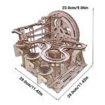 Spiral Marble Run 3D Wooden Puzzle_5