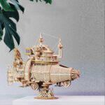 Starfield Speed Spaceship 3D Wooden Puzzle_3