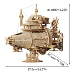 Starfield Speed Spaceship 3D Wooden Puzzle_5