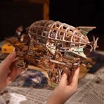 Steampunk Airship 3D Wooden Puzzle_5
