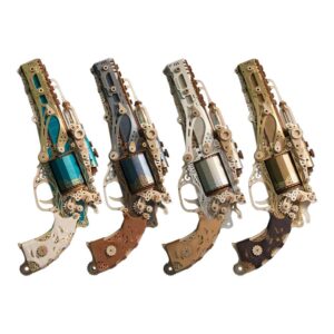 Steampunk Revolver 3D Wooden Puzzle_1
