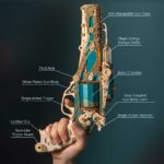 Steampunk Revolver 3D Wooden Puzzle_3